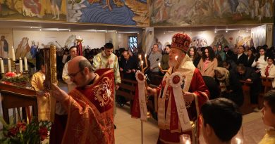 Weihnachtsliturgie in der Kathedrale des Hl. Dimitrios
