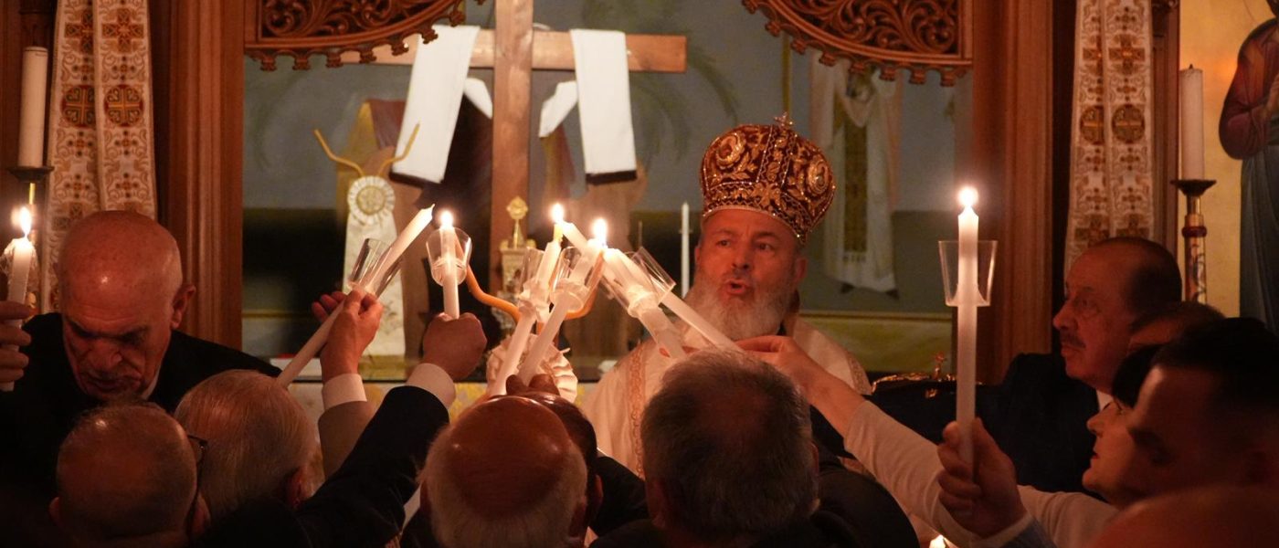 Die Auferstehungsliturgie in der Kathedrale des Hl. Dimitrios